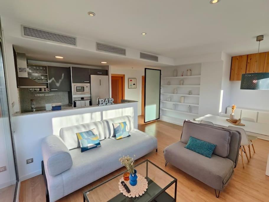 Large Terrace Luxury Apartment Sant Adria de Besos Exterior foto