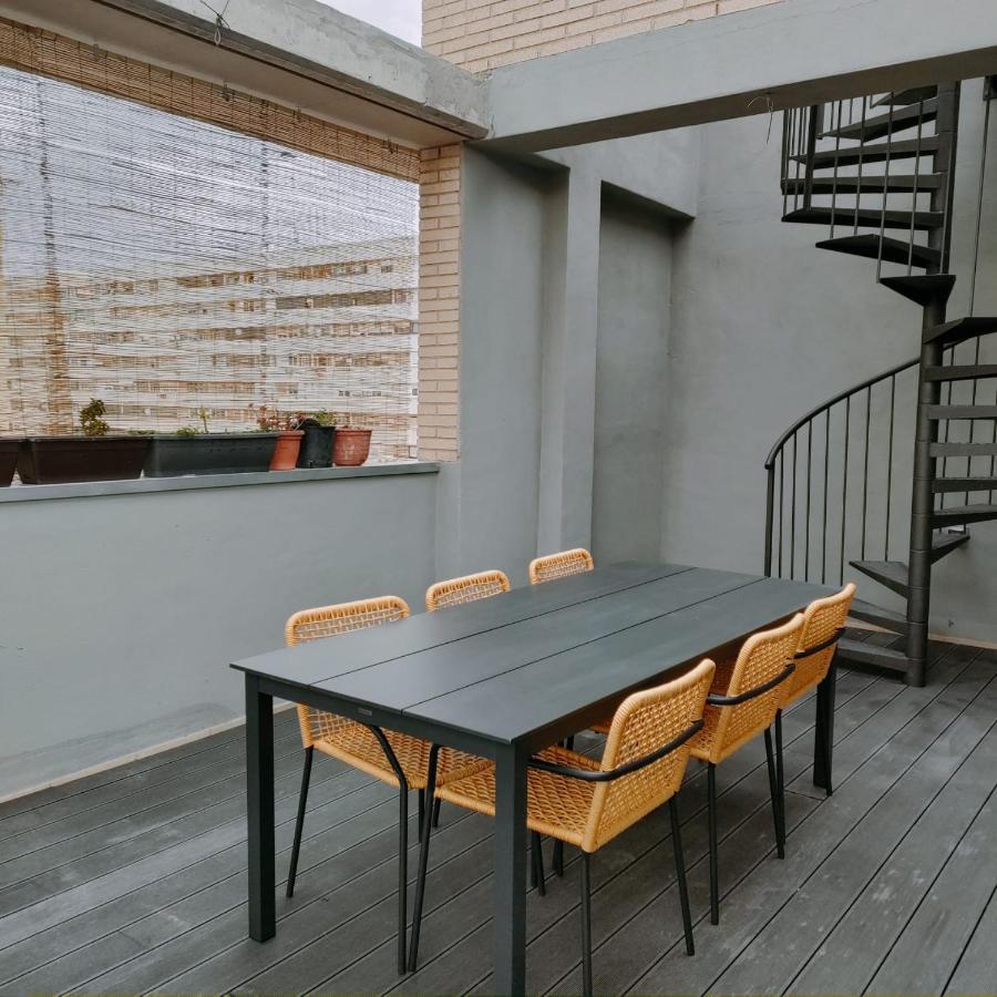 Large Terrace Luxury Apartment Sant Adria de Besos Exterior foto